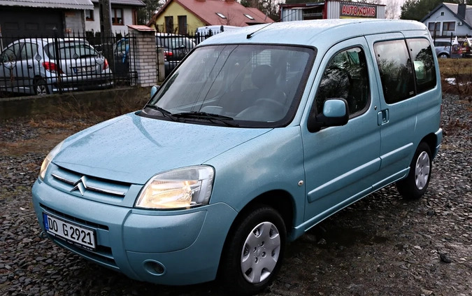 Citroen Berlingo cena 11800 przebieg: 153300, rok produkcji 2006 z Gostynin małe 742